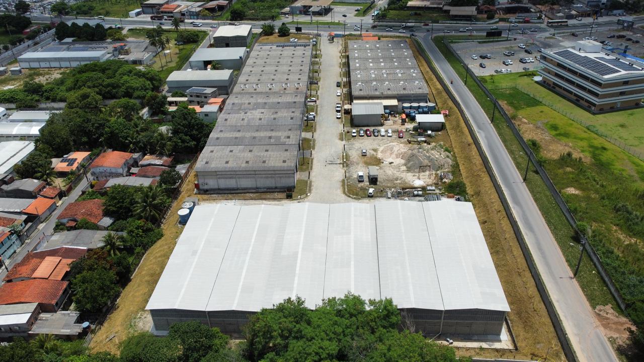 Aerial view — full complex